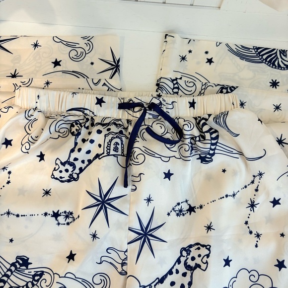 ASOS White and Blue Constellations Print Pajama Set - Picture 8 of 8